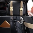 thumbnail image 2 of Speravity Funda para silla de coche, Protector decorativo Interior de cuero para automóvil, reemplazo de equipo de decoración automotriz cómodo Herramientas de reparación de automóviles Café Speravity VI017126-04, 2 of 6