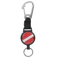 thumbnail image 1 of Corde à Ressort, Corde Extensible en Acier Inoxydable, pour Plongée Natation avec Anneau en Caoutchouc Accessoire BCD, 1 of 8