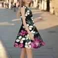 thumbnail image 7 of Girls' Summer Sequin Print Sleeveless Round Neck Dress Mid Size Children's Waist Cinched Children's Dress Vestidos de primavera para chicas, 7 of 7