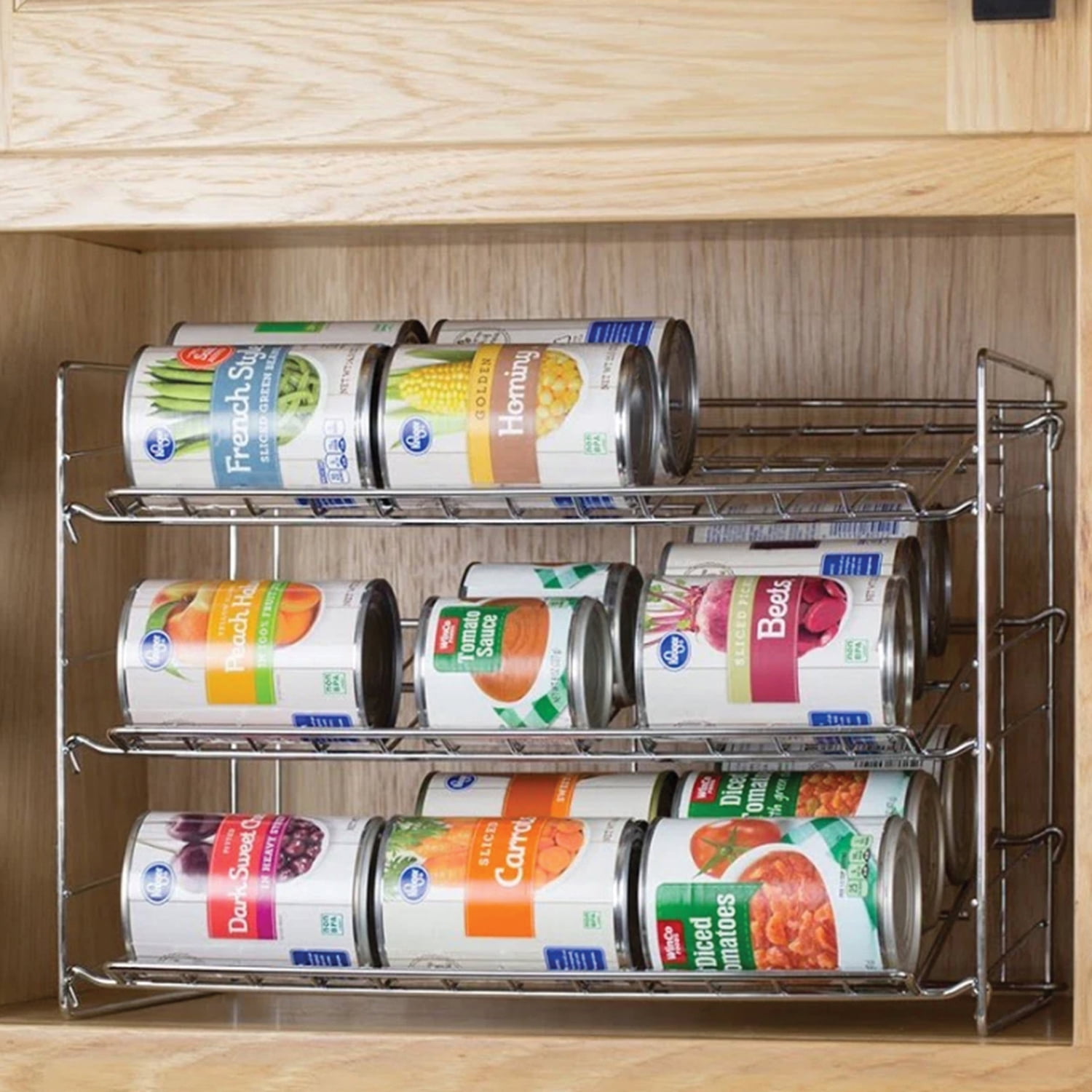 Better Houseware Can Organizer, Chrome, 1448.6