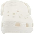 thumbnail image 2 of Crocs Kids' Classic Clog , White/White, 10 Toddler, 2 of 13