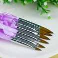 thumbnail image 4 of jiaroswwei 6Pcs/Set Professional UV Gel Brush Nail Art Painting Drawing Brush Pen Tool Set, 4 of 5