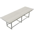 thumbnail image 2 of Mirella Conference Table Standing Height - 12' White Ash, 2 of 4