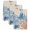 Dark Brown, variant on Coastal Blue Octopus Kitchen Towels Set of 4, Summer Nautical Marine Life Leaves Absorbent Dish Towels for Kitchen, Microfiber Hand Towel, Quick Drying Tea Towel for Cleaning Decorative Dishcloths