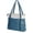 Blue, variant on Lohol 15.6" Laptop Tote Bag for Women Fahion Work Purse with Zipper Pockets for Teachers Black