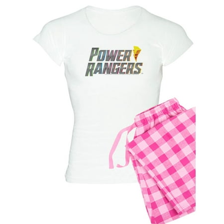 

CafePress - Power Rangers Stacked Logo - Women s Light Pajamas