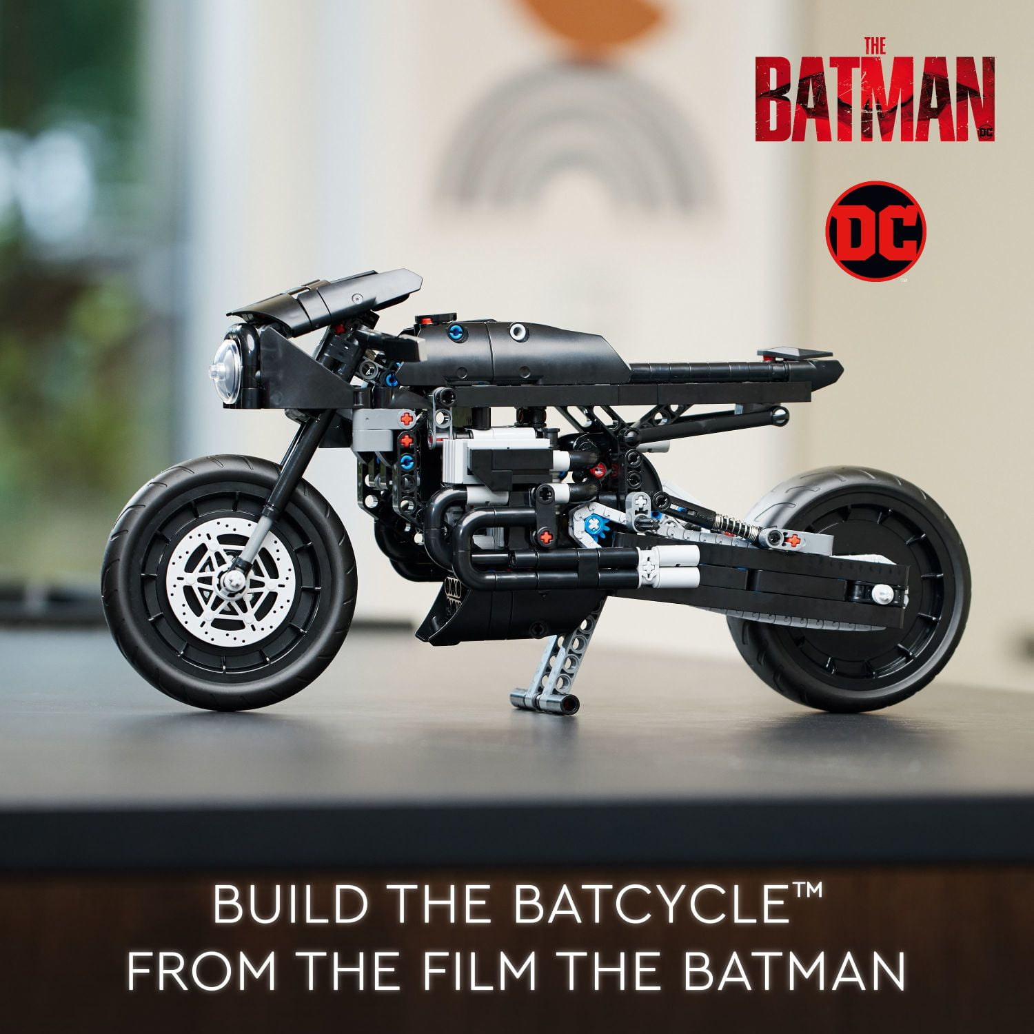 LEGO Technic BATMAN BATCYCLE Set 42155, 2022 Movie Toy Motorcycle