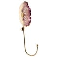 thumbnail image 6 of Pretyzoom Household Violet Vintage Wall Hook Decorative Metal Hook for Hanging Keys Coats, 6 of 6