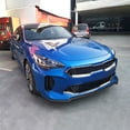 thumbnail image 2 of Spec-D Tuning Matte Black Front Bumper Lip Splitter Spoiler 3PC Compatible with 2018-2021 Kia Stinger, 2 of 7
