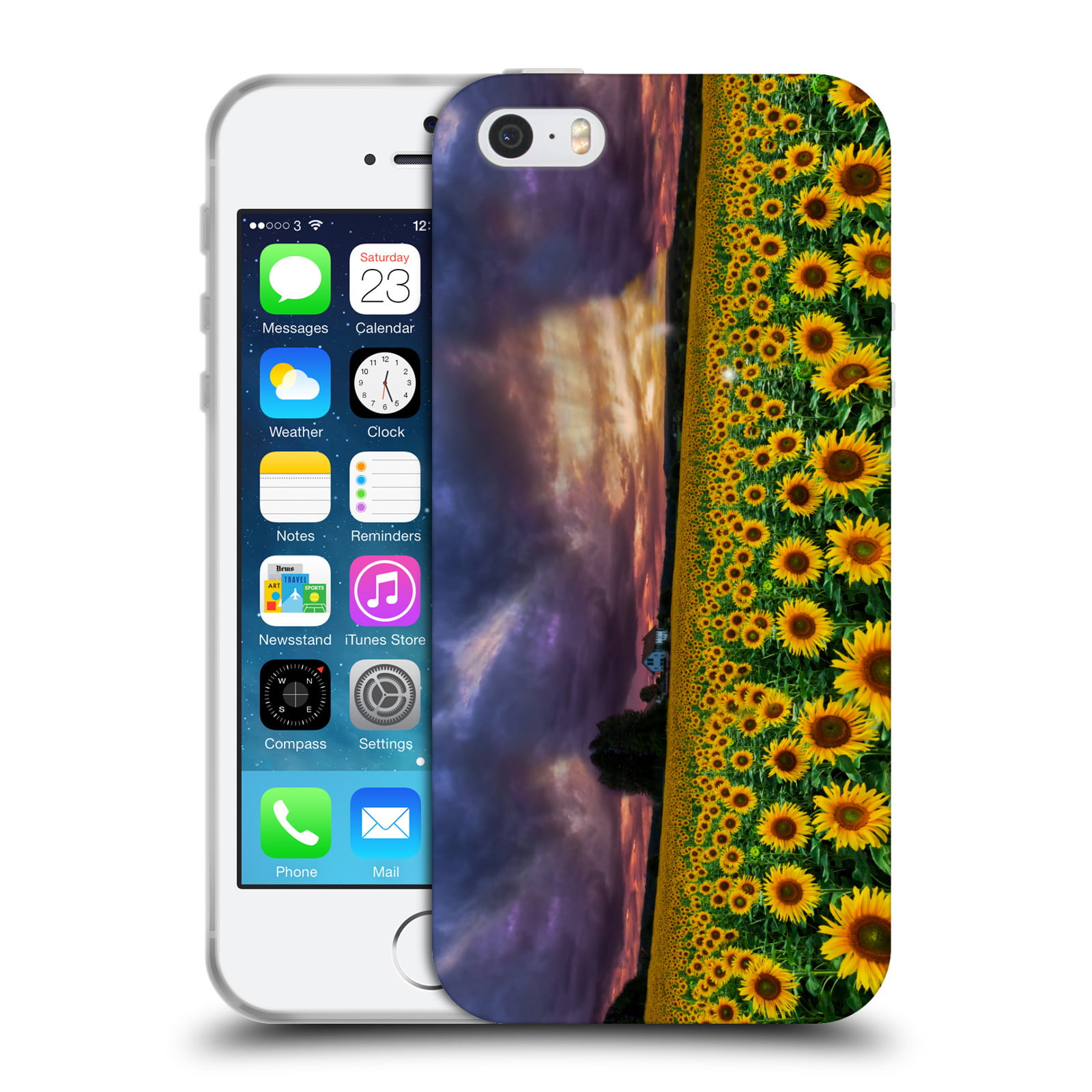 consumptie Ideaal Pathologisch Head Case Designs Officially Licensed Celebrate Life Gallery Florals Stormy  Sunrise Soft Gel Case Compatible with Apple iPhone 5 / 5s / iPhone SE 2016  - Walmart.com