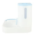 thumbnail image 3 of Pet Water and Food Bowls Set, Automatic Pet Food and Water Dispenser Large Capacity Wet  Dry Separation Easy to Clean Pet Water and Food Bowls Set for Cats Dogs, 3 of 5