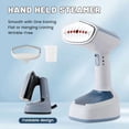 thumbnail image 5 of Professional Handheld Garment Steamer for Clothes, 1500W Fast Heating Travel Steamer for Wrinkle Removal, Portable Fabric Steamer with Continuous Steam Lock, All Fabric Types, 5 of 10