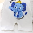 thumbnail image 4 of Sopiago Baby Boy Rompers Short Sleeve Cotton Toddler Rompers Graphic Print Baby Clothes One-Piece Outfit Baby Clothes Boys Light Blue,3-6 Months, 4 of 4