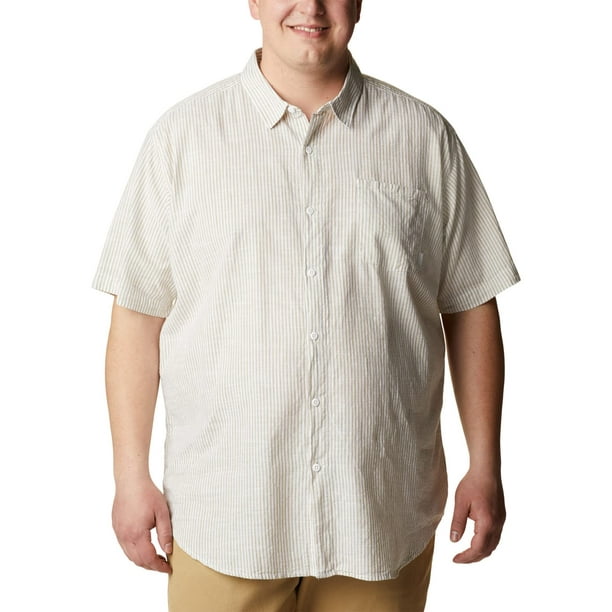 Columbia Men's Under Exposure Yarn Dye Short Sleeve Shirt 