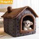 thumbnail image 2 of Soft Winter Cat Bed Deep Sleep House Dog Cat House Removable Cushion Enclosed Pet Bed For Cats Kittens Puppy Cama Gato Supplies ShopWise Round, 2 of 10