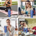 thumbnail image 7 of Christmas 40oz Tumbler– Stainless Steel Insulated Tumbler with Handle and Straw, Large Capacity Travel Cup for Hot & Cold Drinks, 7 of 7
