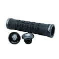 thumbnail image 2 of Anti-collision Rubber Bike Handlebar Sleeve Cycling Lock on Anti-Slip Cover , Black Skull, 2 of 7
