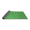 thumbnail image 2 of Ahgly Company Indoor Round Oriental Emerald Green Industrial Area Rugs, 8' Round, 2 of 4