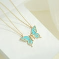 thumbnail image 5 of Matching Butterfly Mother Daughter Necklace Set for 2 Mother's Day Valentine's Day Christmas Thanksgiving Birthday Gift for Women, 5 of 7