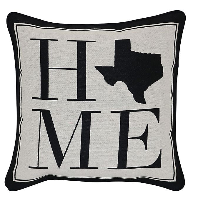 Texas Retro Texas State Country Retro Vintage Throw Pillow Multicolor 18x18