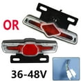 thumbnail image 1 of 12V/36V-60V Electric Bicycle Ebike Taillight Turn Signal Rear Rack Lamp Light, 1 of 12