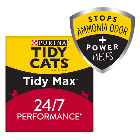 Purina Tidy Cats Clumping Cat Litter, Tidy Max 24/7 Performance Multi Cat Litter - 38 lb.