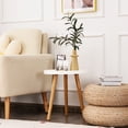 thumbnail image 5 of Set of 2 Small Round Side Table Sofa Coffee End Accent Table Nightstand Home, 5 of 12