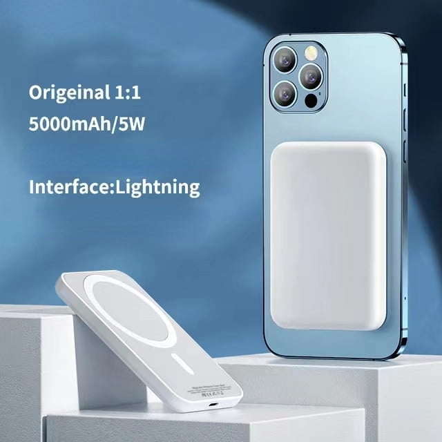 Magsafe Power Bank Magnetic Wireless Pack for iphone 14 13 12 11 Pro Mini Fast Charger External Wireless Power Bank 3000mAh - Walmart.com