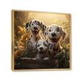 thumbnail image 2 of Designart "Realistic Illustration Amazing Of II" Animals Floater Framed Wall Art Print, 2 of 7