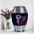 thumbnail image 5 of Astronaut Digital Art Urn For Ashes Adult Male - Urns For Human Ashes Adult Female - Cremation Urns For Human Ashes Adult Male - Funeral Urns For Ashes - Ash Holders For Human Ashes (10inch), 5 of 5