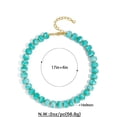 thumbnail image 6 of Leaf Resin Chunky Beaded Necklace for Women, Simple Modern Style Necklace Jewelry Accessory, 6 of 6