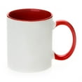 thumbnail image 1 of INTBUYING 36pcs Blank Sublimation Ceramic Mugs Coffee Tea Mugs Inner/Handle-Red 15oz, 1 of 2