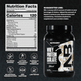 thumbnail image 3 of NutraBio Whey Protein Powder Isolate Supplement – 25g of Protein Per Scoop with Complete Amino Acid Profile - Soy and Gluten Free Protein Powder - Zero Fillers and Non-GMO - Raw Unflavored - 2 Lbs., 3 of 9