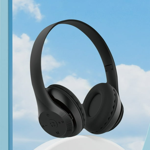 Auriculares inalámbricos Bluetooth plegables y retráctiles para juegos deportivos. Auriculares Bluetooth.