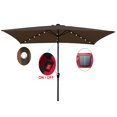 thumbnail image 3 of Unbranded Ainfox 10-foot patio umbrella outdoor umbrella (without base) Chocolate, 3 of 5