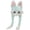 Green, variant on Vjnyvs Bunny Headwear Animal Rabbit Head Plush Hat for Easter Halloween Party