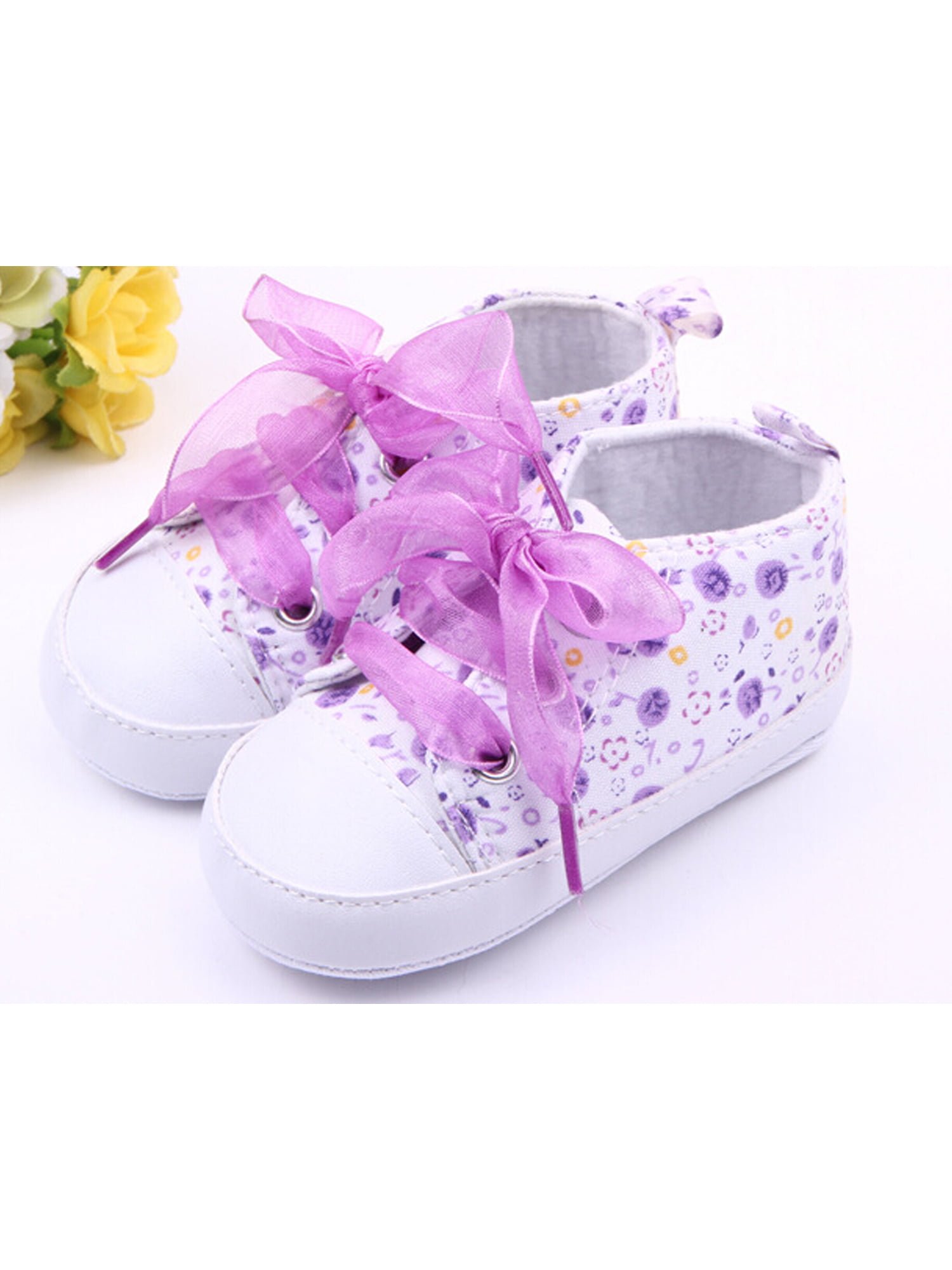 Meihuida - Fashion Toddler Baby Girl Walking Shoes Small Floral Baby