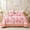 Pink, variant on Bowknot Comforter Set White Ruffle Bedding Sets 3 Pcs Pleated Lace Ruffled Bedroom Decor Bow Ties Butterfly Tie Coquette Aesthetic Bedding Comforter for Girls Women