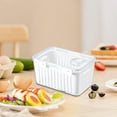 thumbnail image 5 of Refrigerator Storage Container Food Storage Bins Colander Containers for Fresh Produce Variety Pack to Organize Washed Fruits and Veggies Snap and Seal Lids with Adjustable Vents, 5 of 8