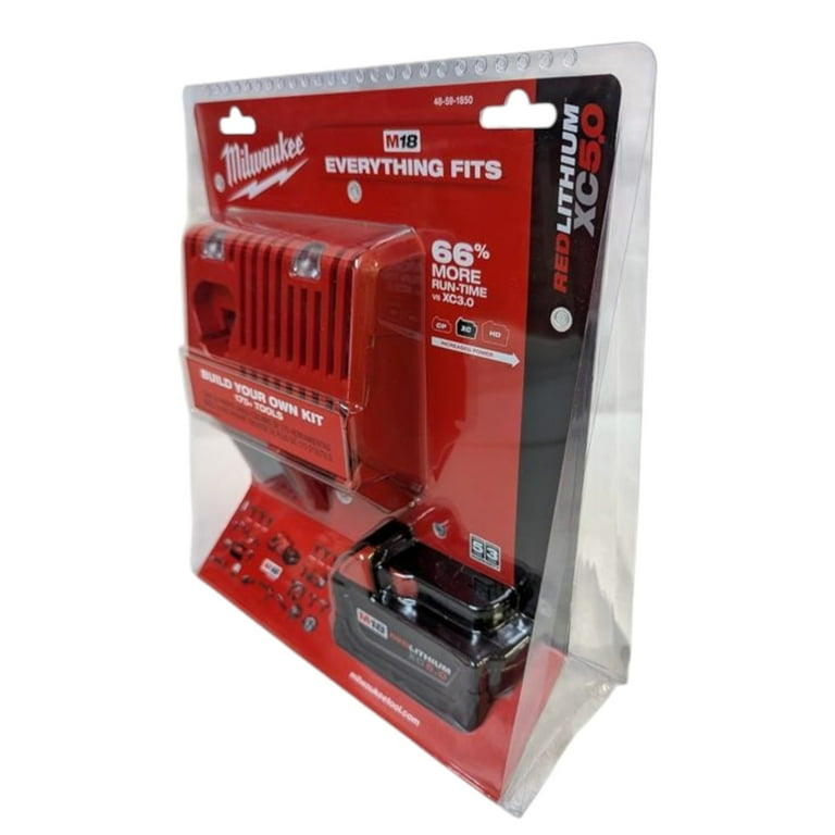 Milwaukee M18 Cordless Tool REDLITHIUM XC5.0 Starter Kit with