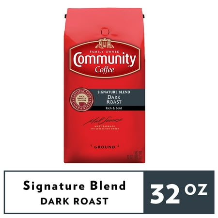 (Best By 06/11/24) Community® Coffee Signature Blend Dark Roast Ground Coffee 32 oz. 