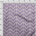 thumbnail image 3 of oneOone Silk Tabby Purple Fabric Chevron Craft Projects Decor Fabric Printed By The Yard 42 Inch Wide, 3 of 4