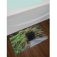 thumbnail image 2 of Dark Forest Bath Mat, Real Life Shot Taken of the Haunted Nada Tunnel in Kentucky Outdoor Scene, Plush Bathroom Decor Mat with Non Slip Backing, 29.5" X 17.5", Multicolor, by Ambesonne, 2 of 2