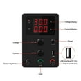 thumbnail image 6 of Adjustable DC Power Supply Lab Bench Source Stabilized Power Supply Voltage Regulator Variable Coarse And Fine Adjustments Voltage Regulator ,Low-loss, 6 of 8