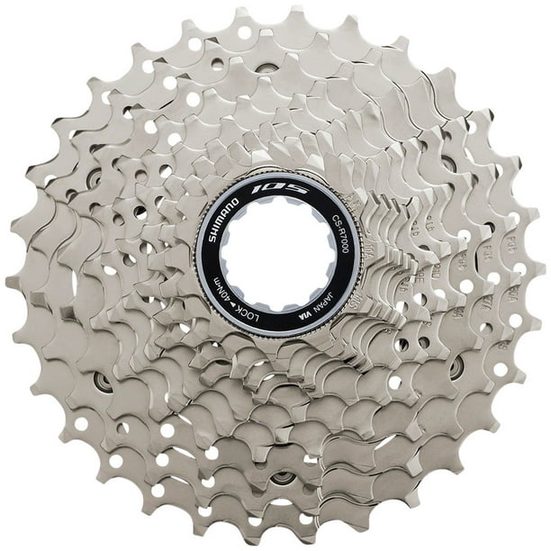 Cassette Shimano 11v 11 34 Shimano 105 CS-HG70011 11-Speed Cassette 11-34 - Walmart.com - Walmart.com