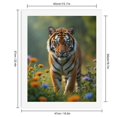 thumbnail image 2 of Paint by Numbers Kit for Adults, Tiger Strolling Through Wildflowers Paint by Numbers, Easy Paint by Numbers Kit for Adults Beginner, DIY Adult Paint by Number Kits on Canvas, Home Decor, 2 of 7