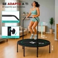 thumbnail image 3 of Trampolín Fitness X-rush Bounce Air 40'' Negro Ejercicio Aeróbico, 3 of 7