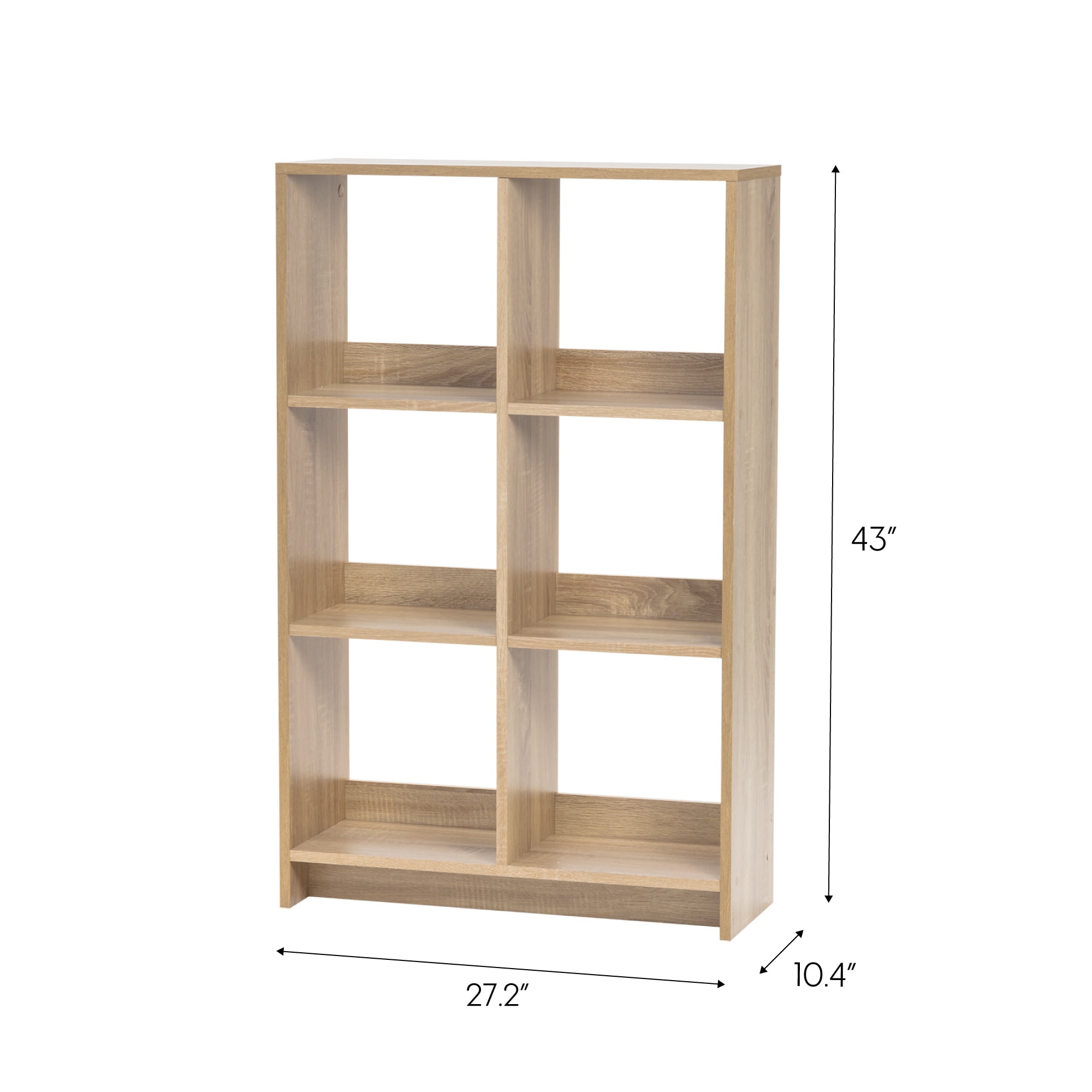 IRIS 6 Cube Light Brown Heavy-Duty Organizer