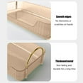 thumbnail image 4 of Transparent Bathroom Countertop Organizer - Single-Layer Tray for Cosmetics and Toiletries, 4 of 6
