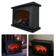 thumbnail image 5 of Lámpara LED de chimenea eléctrica retro navideña para sala de estar, patio, balcón, parque, 789 llama de carbono simulada., 5 of 14